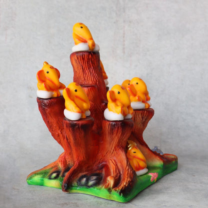 Ashtavinayak Ganesha (Orange) By Satgurus
