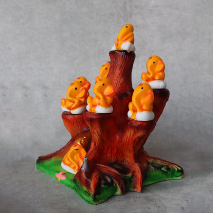Ashtavinayak Ganesha (Orange) By Satgurus