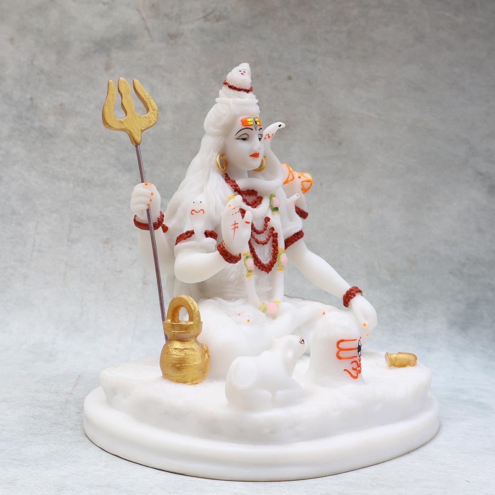 Lord Shiva Marble Finish By Satgurus