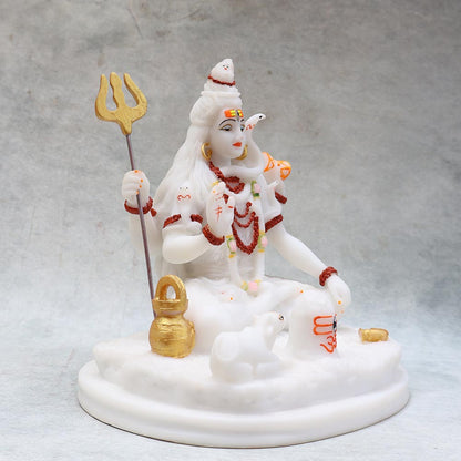 Lord Shiva Marble Finish By Satgurus