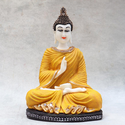 Budddha Sitting ( Yellow )  By Satgurus 