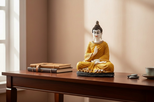 The Yellow Dhyana Buddha  By Satgurus