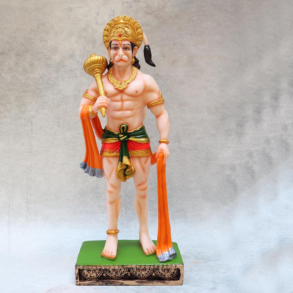 Standing Hanuman (Colourfull) By Satgurus 