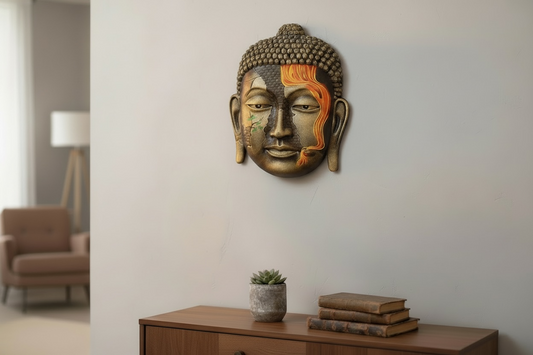 Colourfull Buddha Face By Satgurus