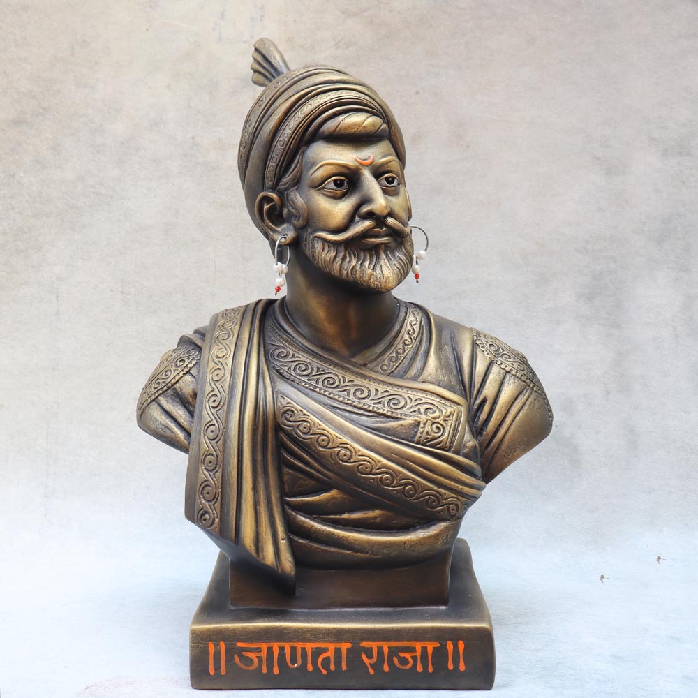 Shivaji Maharaj Bust By Satgurus 