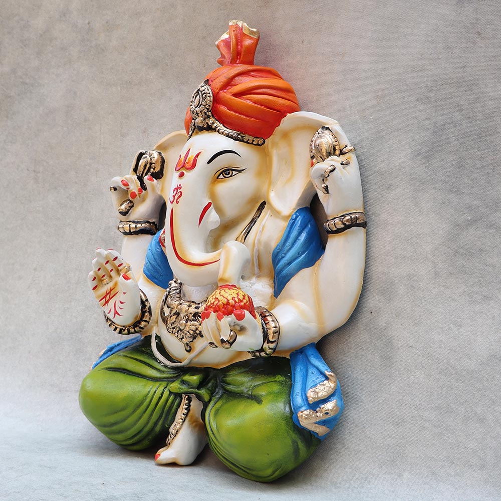 Small Pagdi Maharaja Ganesha By Satgurus