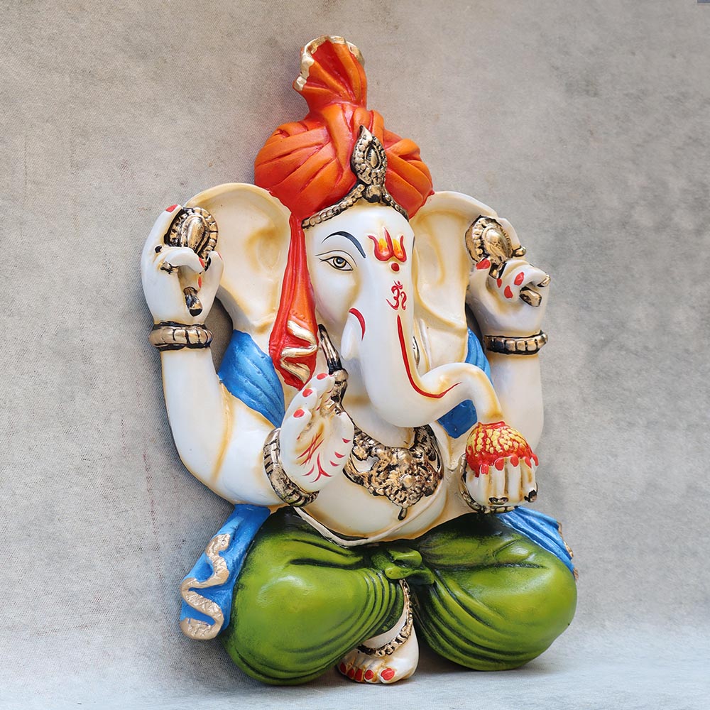 Small Pagdi Maharaja Ganesha By Satgurus