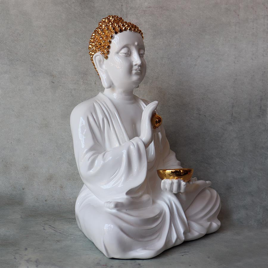Buddha With Bowl ( Small ) By Satgurus