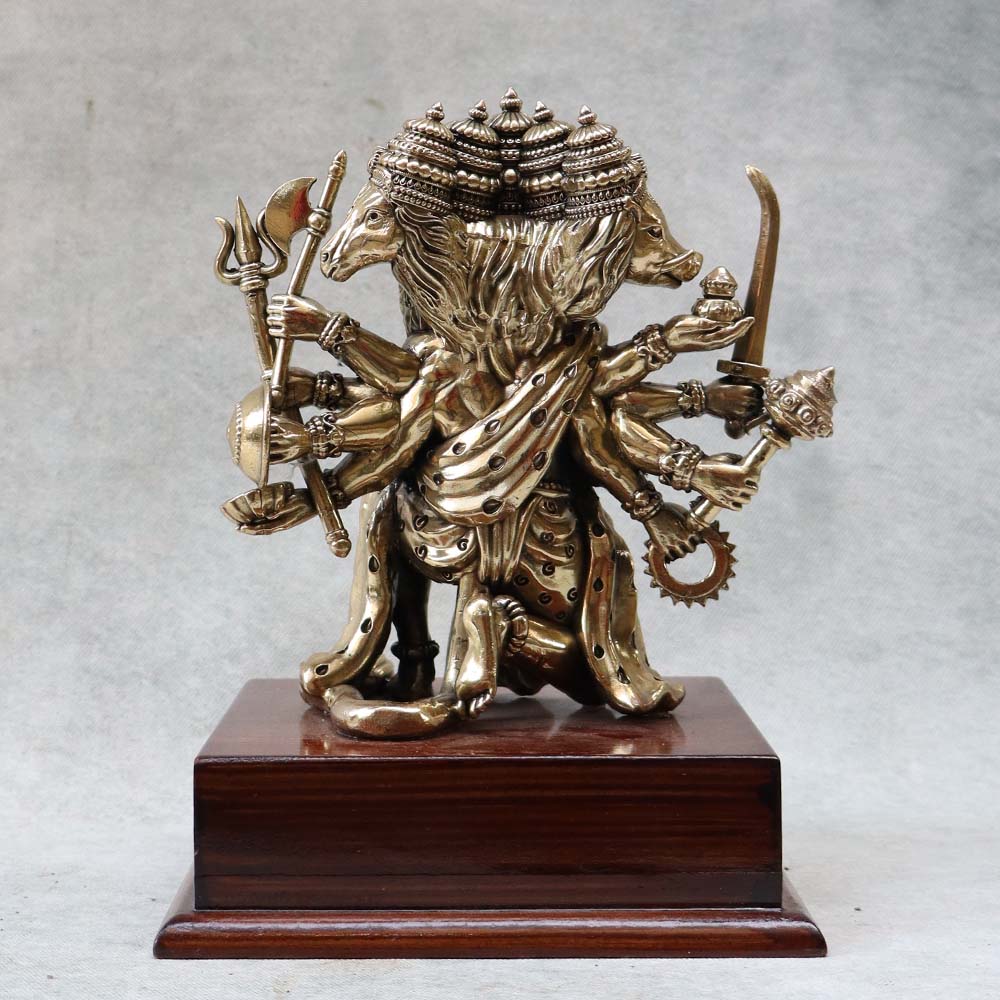Panchmukhi Hanumanji On Base By Satgurus