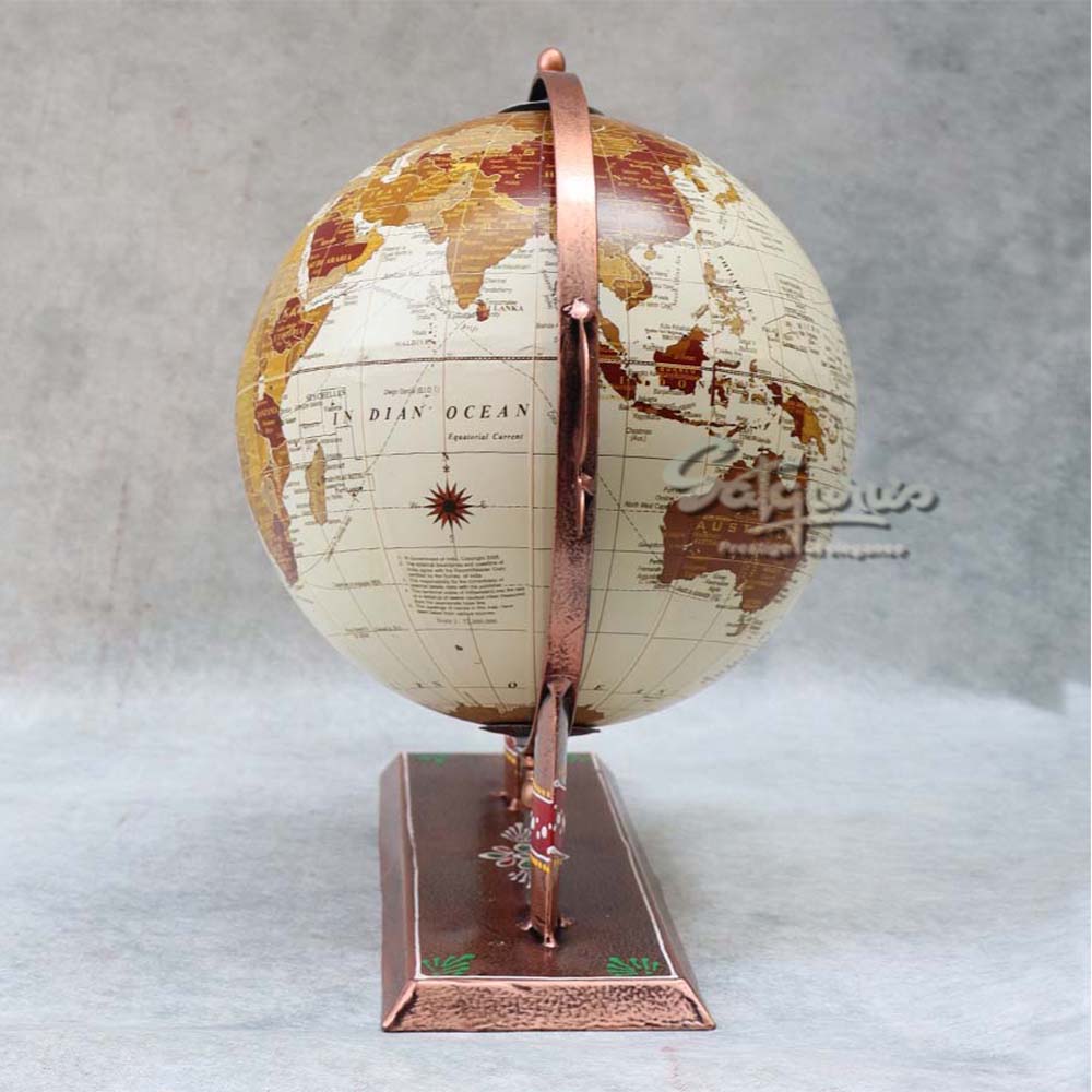 World Map Elephant Table Décor  By Satgurus