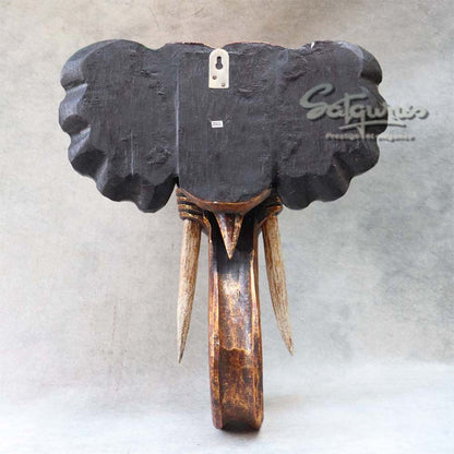 Elephant Face Wall Art  By Satgurus