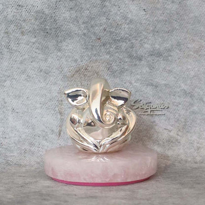 Small Flower Ganesha By Satguru's