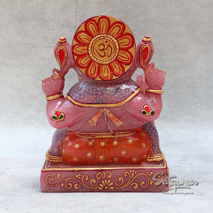 Rose Quartz  Ganesh By Satgurus