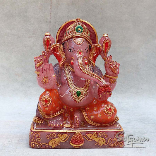 Rose Quartz  Ganesh By Satgurus