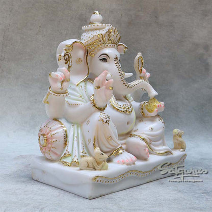 Sitting Pillow Ganesha By Satgurus