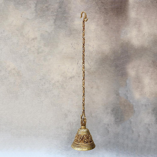 Brass Hanging Temple Bell BY Satgurus