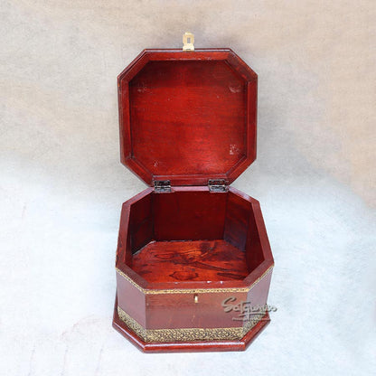 Handicrafted Wooden Box / Big By Satgurus