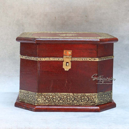 Handicrafted Wooden Box / Big By Satgurus