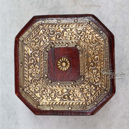 Handicrafted Wooden Box / Medium By Satgurus