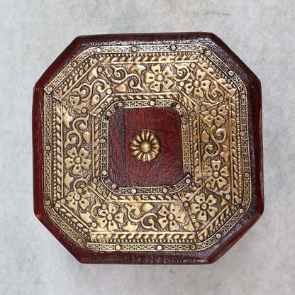Handicrafted Wooden Box / Small By Satgurus