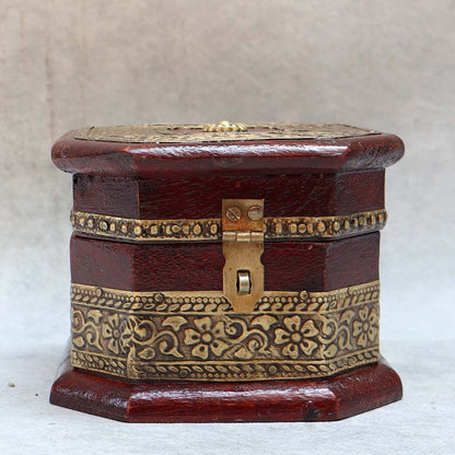 Handicrafted Wooden Box / Small By Satgurus