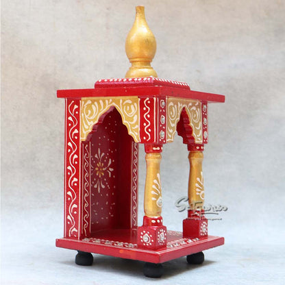 Small Handicrafted Rajasthani Ethnic Temple By Satgurus