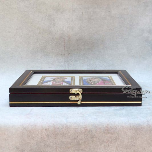 Musical Marble tile Raja Rani Jewellery Box By Satgurus