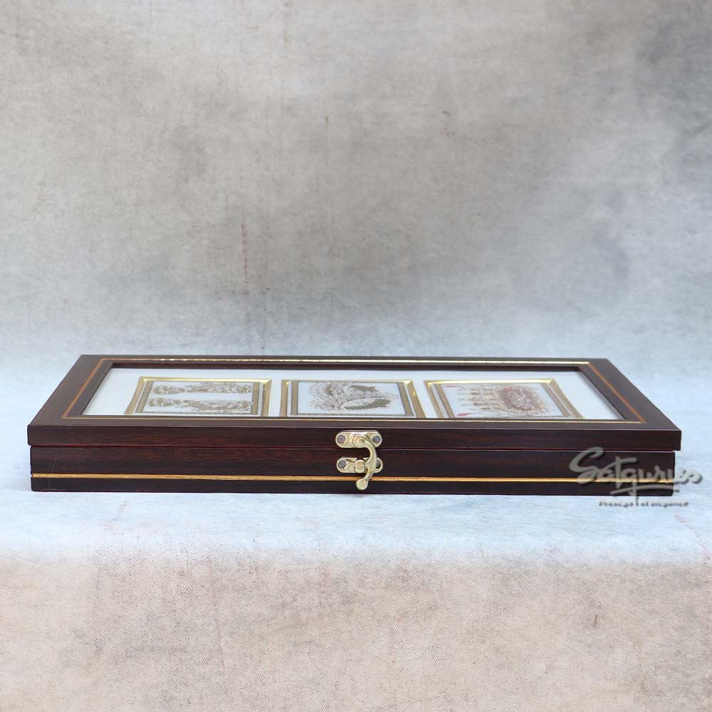 Musical Marble tile Jewellery Box New By Satgurus