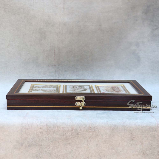 Musical Marble tile Jewellery Box New By Satgurus