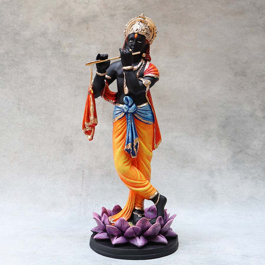 Lotus Base Krishna ( big ) By Satguru's