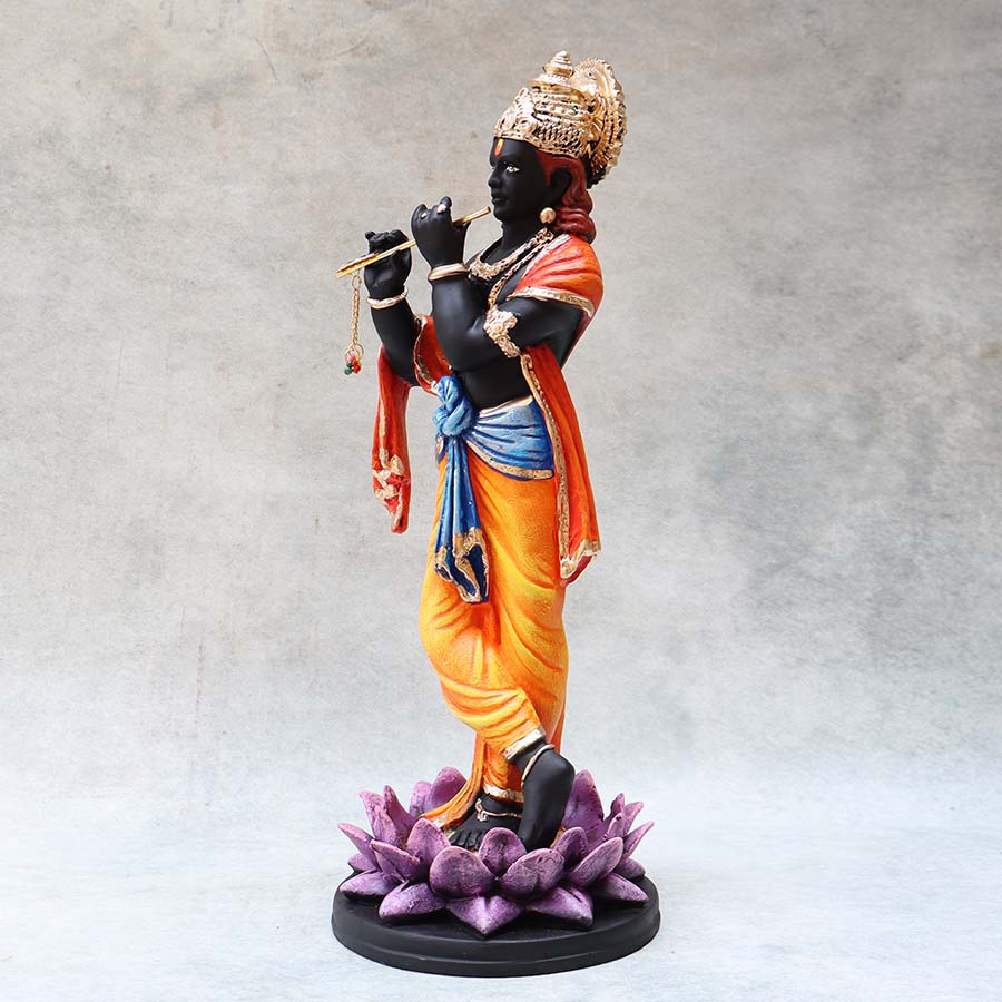 Lotus Base Krishna ( big ) By Satguru's