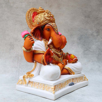 Dagdu Ganesha ( Brown ) By Satguru's