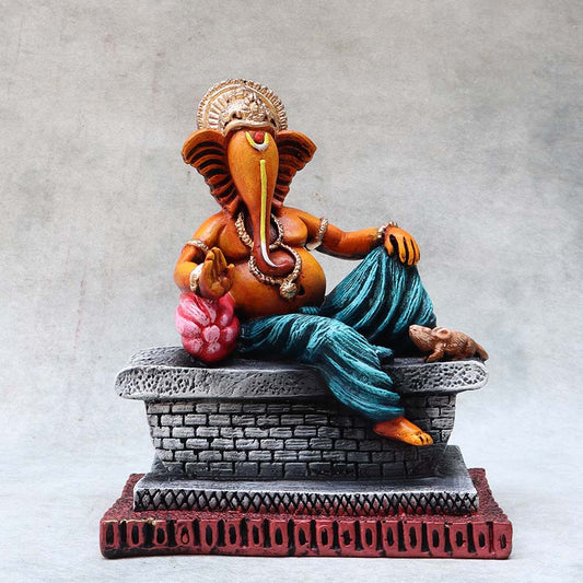 Resting Ganesha By Satguru's