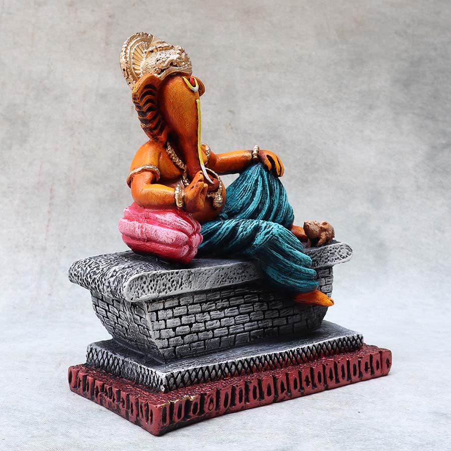 Resting Ganesha By Satguru's