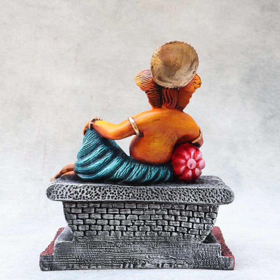 Resting Ganesha By Satguru's