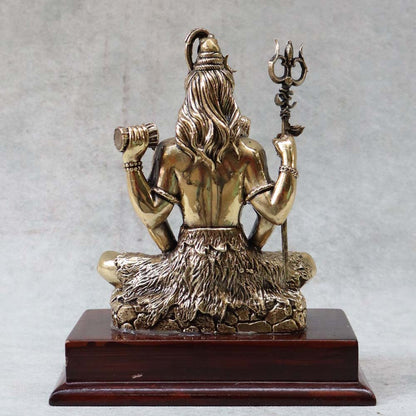 Shivji Sitting On Base By Satgurus