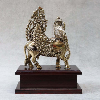 Kamdhenu Cow On Base By Satgurus