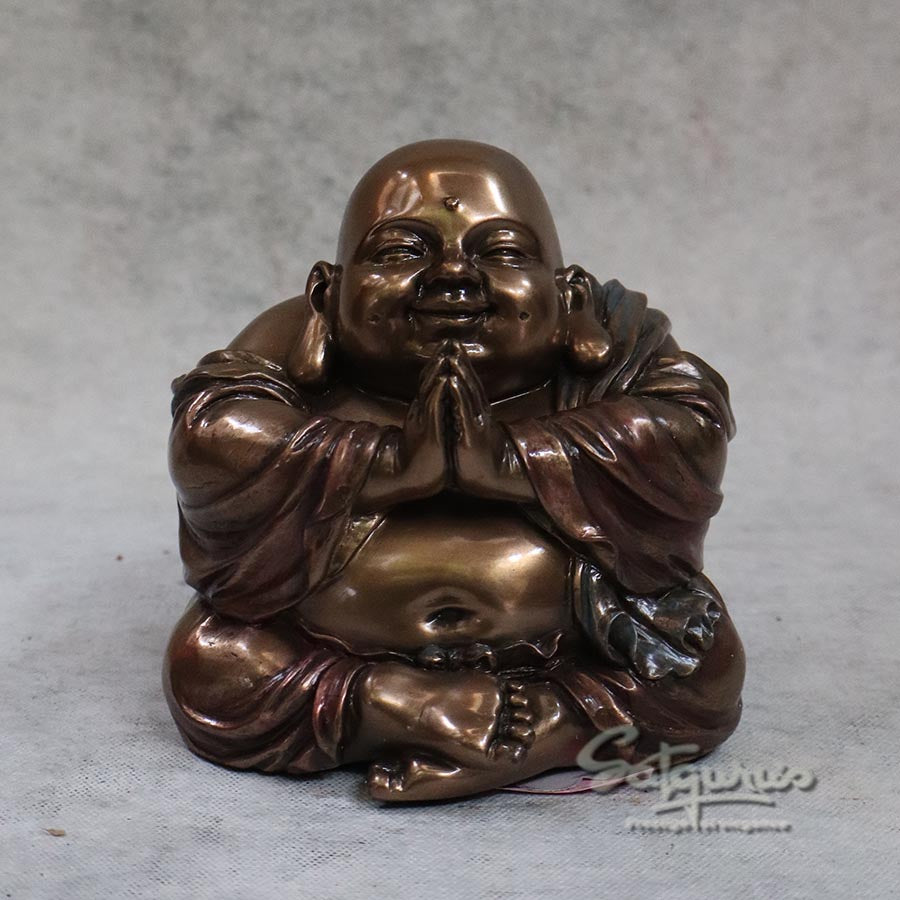 Bonded Bronze Laughing Buddha By Satgurus