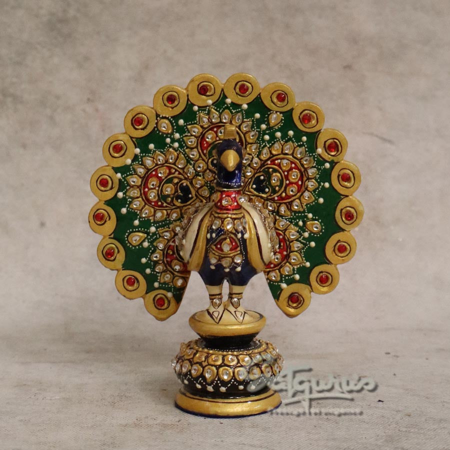 Meenakari Dancing Peacock By Satgurus
