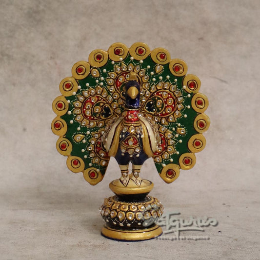 Meenakari Dancing Peacock By Satgurus
