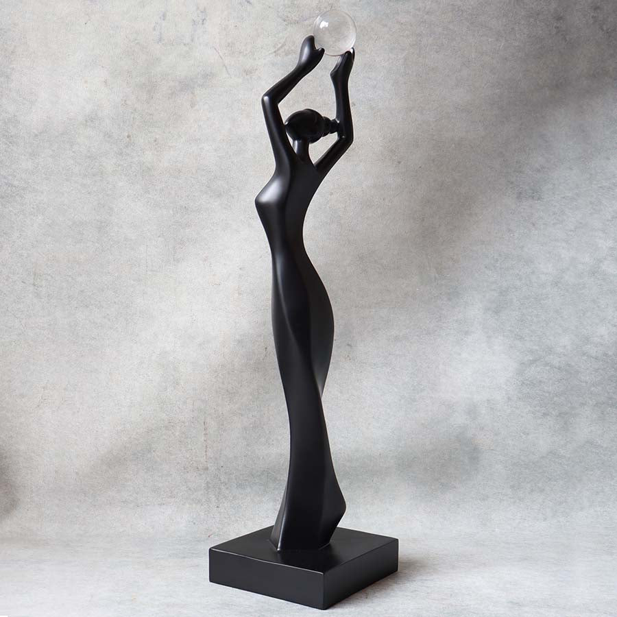 Minimalist Black Woman Figurine By Satguru's