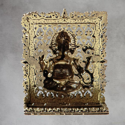 Ornate Jaali Ganesha Table Top By Satguru's