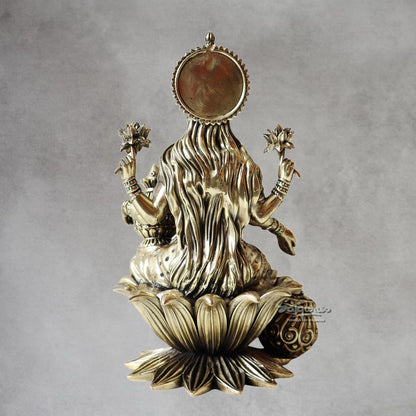 Seated Lotus Lakshmi Idol By Satguru's