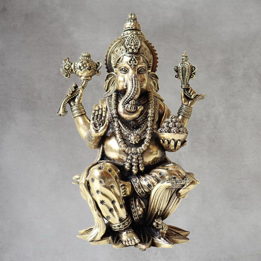 Lord Ganesha on Lotus By Satguru's