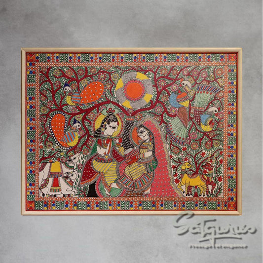 Radha Krishna Milan by Ranjit Jha