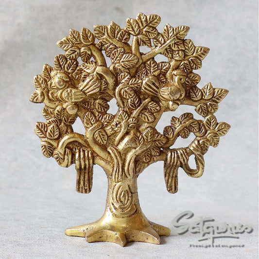 Brass Miniature Tree Of Life By Satgurus