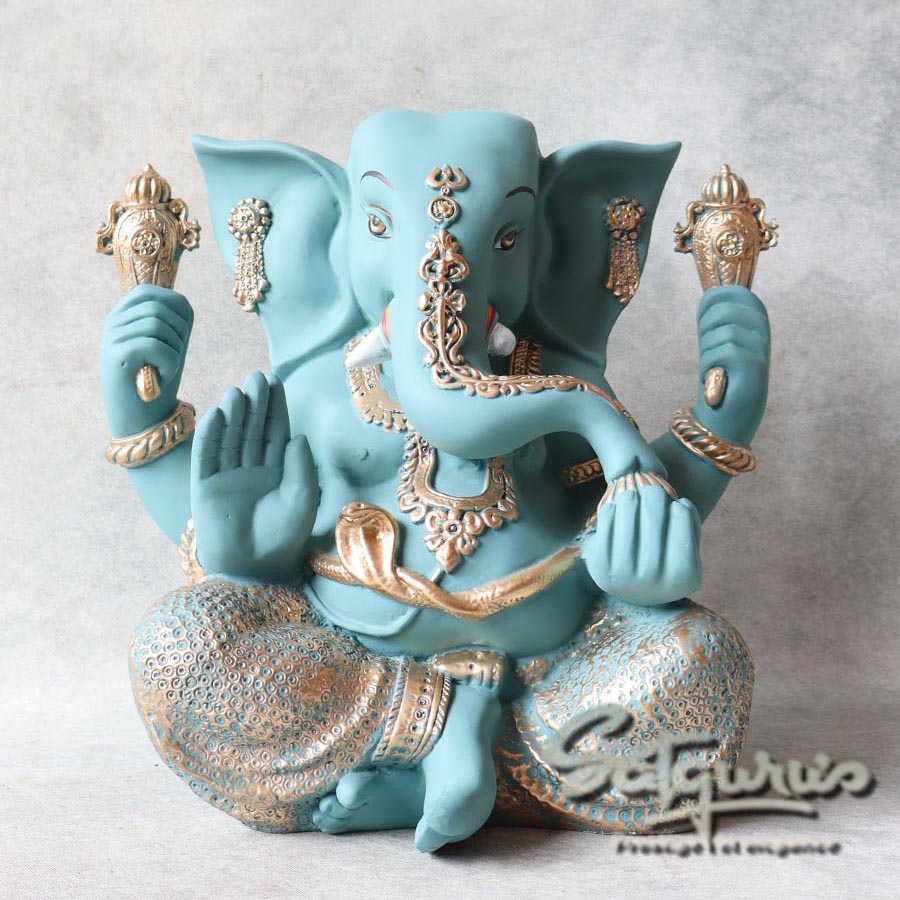 Appu Ganesha ( Blue Gold ) By Satguru's