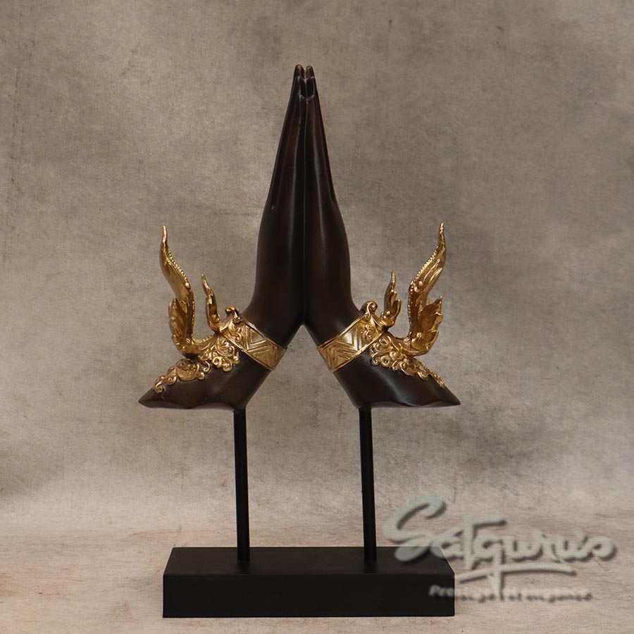 Namaste Mudra Table Sculpture By Satguru's