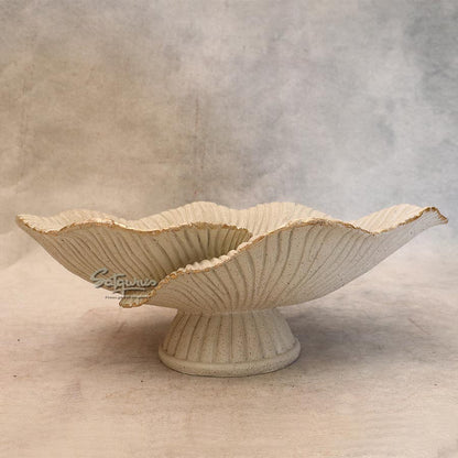 Spiral Seashell Decorative Platters By Satguru's