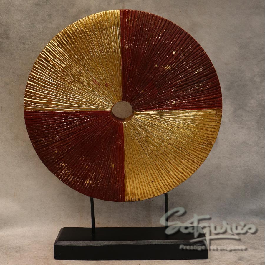 Abstract Sunburst Medallion Table Décor By Satguru's